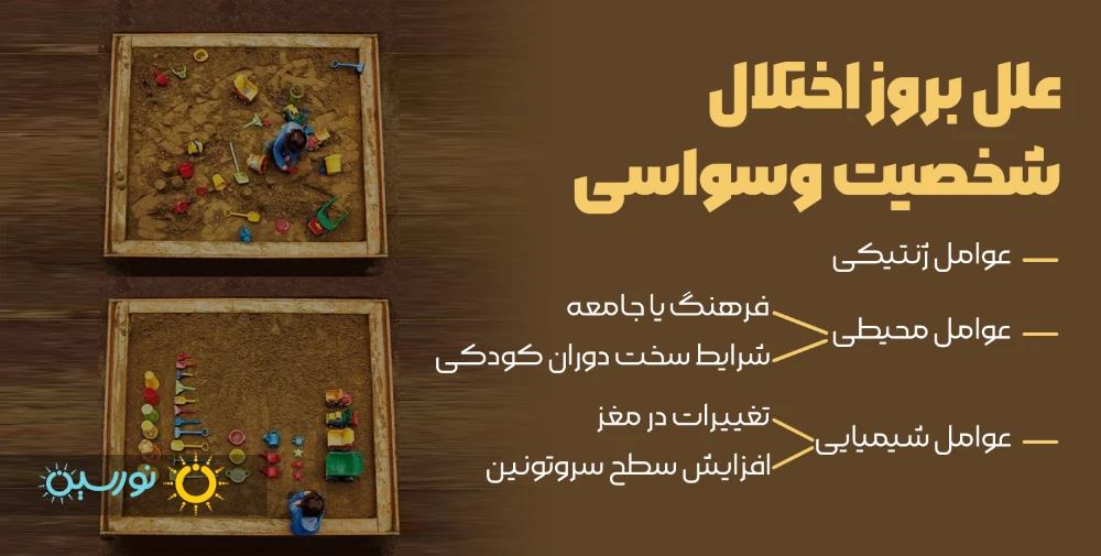 علل بروز اختلال شخصیت وسواس